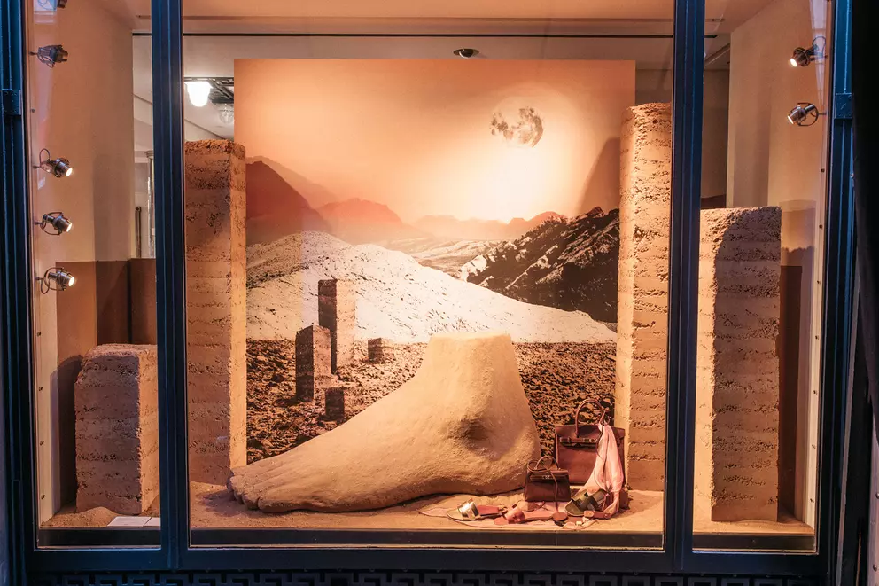 Hermès - Vitrine Emballage / Julien Mignot _ J’adore ce que vous faites