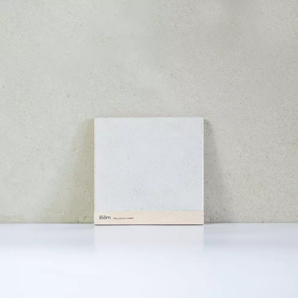 Léém Clay plaster cream - Enduit d’argile crème - Leempleister crème