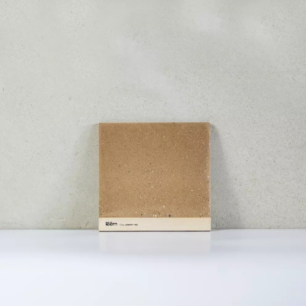 Léém Clay plaster red - Enduit d’argile rouge - Leempleister rood