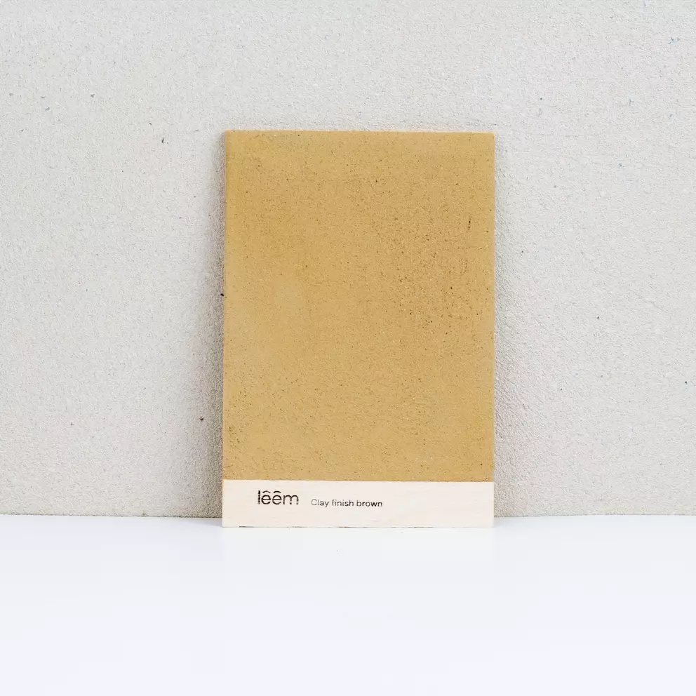 Léém Clay Finish brown - Enduit fin brun - Dunpleister bruin