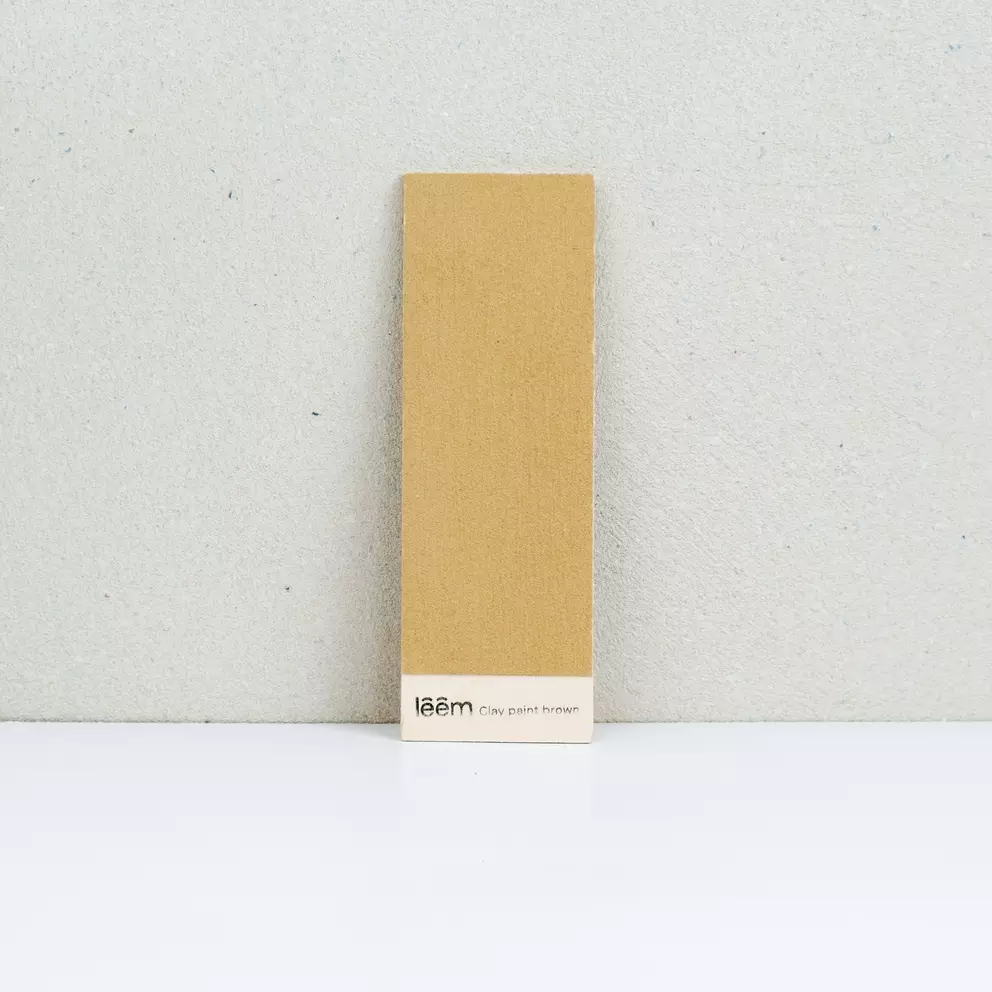 Léém Clay Paint brown - Peinture à l’argile brun - Leemverf bruin