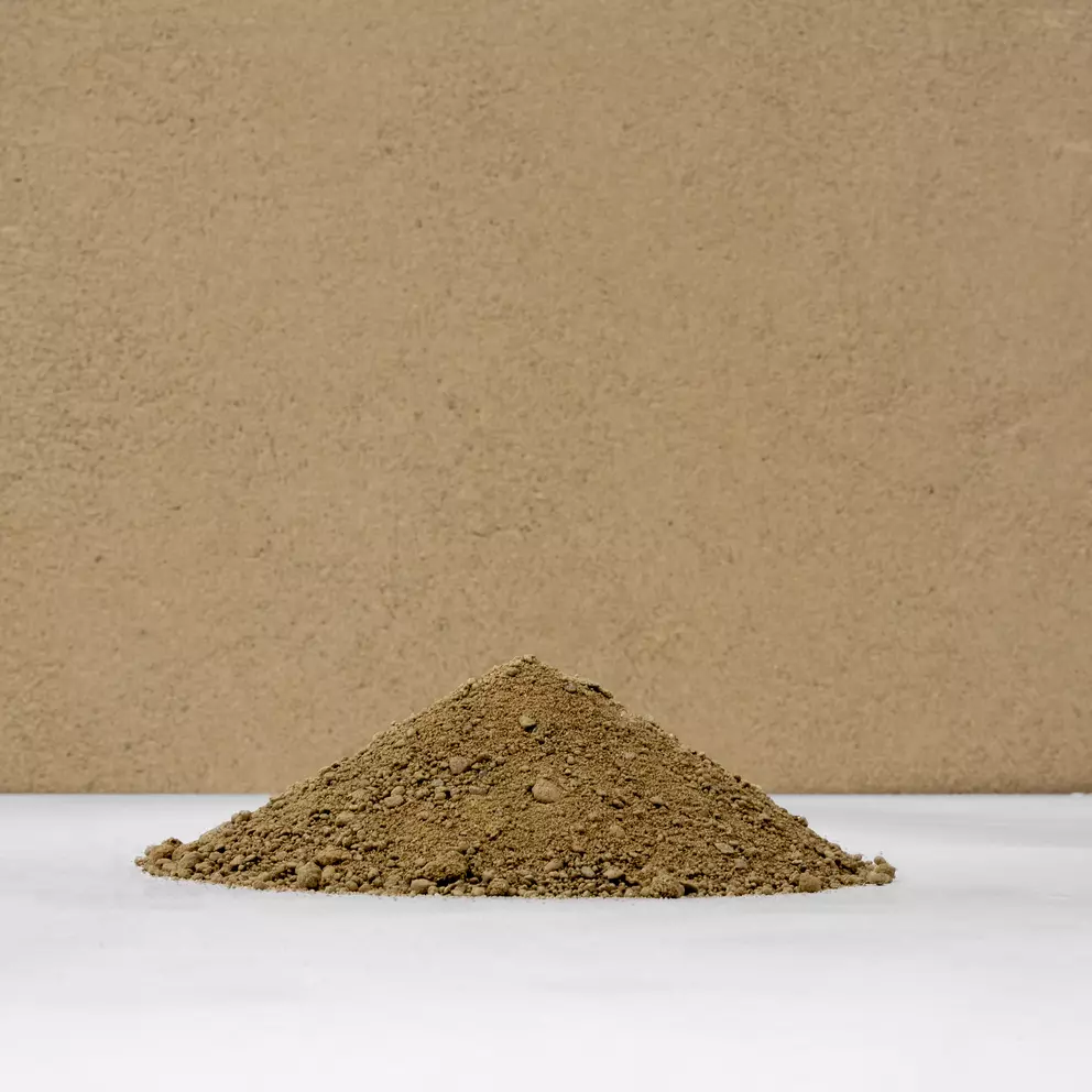 Léém Plaster COARSE - Léém GROFpleister - Enduit d'argile BRUT